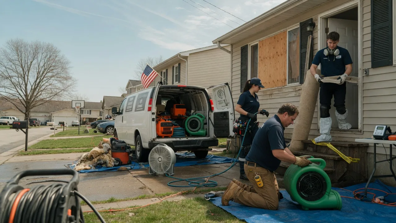 Water Damage Restoration in Yatesville, GA near me
